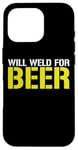 Coque pour iPhone 16 Pro Soudure pour la bière - Soudeur