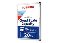 Toshiba Mg10 Series Mg10aca20ta - Hårddisk - Företag - 20 Tb - Intern - 3,5" - Sata 6Gb/S - 7200 Rpm - Buffert: 512 Mb