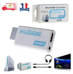 Wii HDMI Convertisseur Adaptateur Full HD 1080P / 720P pour Nintendo Wii et WiiU