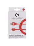 Floating Grip 3M SILICONE USB-C CABLE (RED)