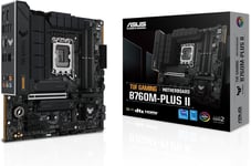 Tuf Gaming B760M-Plus Ii Carte Mère Intel B760 Lga 1700 Matx (Pcie 5.0, M.2 4.0, Ddr5, 2,5 Gb Ethernet, Dp, Hdmi, Sata 6 Gbps, Usb Type-C, Thunderbolt (Usb4), Aura Sync)