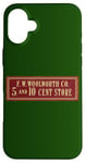 Coque pour iPhone 16 Plus Ancien magasin Woolworth