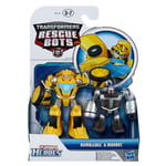 Playskool Heroes Transformers Rescue Bots BUMBLEBEE & MORBOT Figures