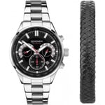 Sekonda Mens Watch and Bracelet Gift Set 39008