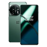 OnePlus 11 5G 16Go/512Go Vert (Eternal Green) Oxygen Système Chargeur US d'origine +  EU Adaptateur