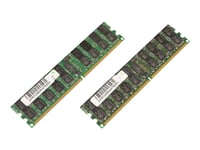 Coreparts - Ddr2 - Sats - 8 Gb: 2 X 4 Gb - Dimm 240-Pin - 667 Mhz / Pc2-5300 - Registrerad - Ecc - För Lenovo System X3455  X3755