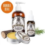 Mr Bear Family Beard Care Bundle Woodland