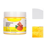 120g/4oz Turmeric Clay Facial Mask Deep Cleansing Blackhead Removal Oil XAA