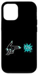 Coque pour iPhone 12/12 Pro Turquoise Boy Bye! Graphique couleur turquoise