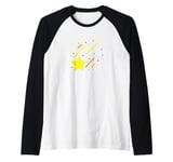 Star Night Sky Earth Raglan Baseball Tee