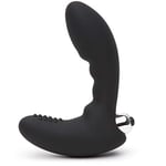 Lovehoney Joyride Masseur Prostate Vibrant – Stimulateur Prostate Homme Silicone 10 cm – Mini Vibromasseur 7 Fonctions Amovible – Sextoy Masculin Débutant – Étanche – Noir