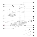 Coque I800E Original Bluebird Robot Tondeuse Navimow AB12.02.00.0148