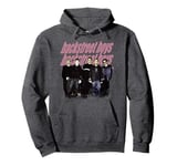 Backstreet Boys – Group Photo Repeat Logo Dark Heather Grey Pullover Hoodie