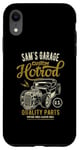 Coque pour iPhone XR Sam's Hotrod Garage Voiture Classique Sam