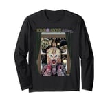 Vincent Hie Movie Parody Kitten Pet Lover Lol Home Alone Cat Long Sleeve T-Shirt