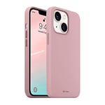 i-Paint 223004 Coque solide rose en silicone ultra flexible pour iPhone 13 Mini Coque rugueuse au toucher pour une meilleure prise en main et prise en main Fine et enveloppante Protection complète sur