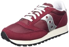 Saucony Jazz Original Vintage Homme, BURGUNDY/Silver, 44