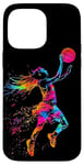 iPhone 14 Pro Max Basketball Girl Dunk Kids Youth Player Teenage Girl Women Case