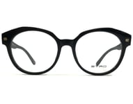 Etro Eyeglasses Frames ET2611 001 Black Round Patterned Floral Paisley 52-18-140