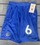 CHELSEA - FOOTBALL HOME SHORTS (6)  CHILD (L 147-158CM)  - BNWT