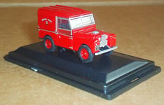 OXFORD DIECAST LAND ROVER SERIES I SWB ROYAL MAIL 1:76 RED CAR TOY MODEL VEHICLE