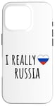 iPhone 16 Pro I Really Love Russia Case