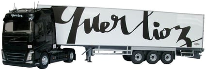 ELIGOR, VOLVO FH4 Globetrotter 4x2 avec semi frigo 3 essieux CHERREAU Querlio...