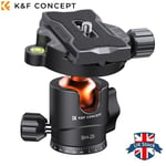 K&F CONCEPT Ballhead Tripod Mount Adapter 25mm Large Ball Head Adapter UK L4S8