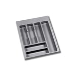 Emuca - Range couvert ajustable, bac couverts pour tiroir largeur de module 45cm