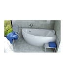 Baignoire d'angle MARINA angle DROIT avec tablier