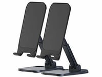 2 supports universels pliables et inclinables pour smartphone et tablette - Pea