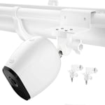 Support Pour Arlo Pro 3, Arlo Pro 2, Eufycam, Arlo Ultra, Perspective Et Grande Hauteur Pour Votre Caméra De Surveillance Arlo, 2pack Blanc