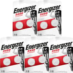 10 x ENERGIZER 2450 Lithium Batteries CR2450 DL2450 3v