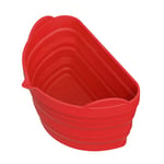 (Bright Red)Reusable Slow Cooker Liner Silicone Slow Cooker Liner Temperature