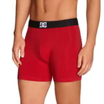 DC Shoes Men's Boxer Shorts - Red - Medium