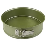 Zenker Springform Cake Tin, 26cm Diameter with High Edge, Tall Rim, Green Vision Series, ECO, Resource Friendly & Climate Neutral Baking Round Pan, with ILAG Vegan Carnauba Wax Non-Stick Coating