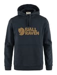 Fjallraven 84144-555 Fjällräven Logo Hoodie M Sweatshirt Homme Dark Navy Taille M