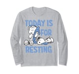 Peanuts - Snoopy And Linus Today Is For Resting Long Sleeve T-Shirt