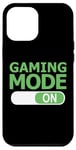 Coque pour iPhone 12 Pro Max Mode de jeu sur console de jeu vidéo amusante PC de jeu