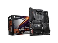 Gigabyte B550 AORUS ELITE AX - AMD - Socket AM4 - 3. sukupolven AMD Ryzen 5 - 3. sukupolven AMD Ryzen 7 - 3. sukupolven AMD Ryzen 9 - DDR4-SDRAM - 12