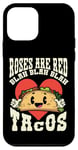 iPhone 12 mini Funny Valentines Day Roses Are Red Blah Taco Lover Foodie Case