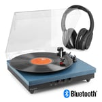 Record Player with Speakers, Bluetooth Headphones and Vinyl to MP3 USB - RP113D