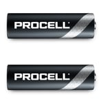 2 Duracell Procell AA Size 1.5V LR6 Alkaline Professional Performance Battery