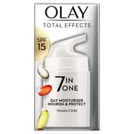 "Olay Total Effects 7-In-1 Nourish & Protect Day Moisturizer SPF15 - 50ml