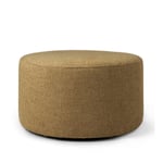 Ethnicraft - Barrow Pouf Ø 60 - Ginger - Alain Van Havre,Jacques Deneef - Keltainen - Puu