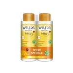 Liniment Nettoie Et Protège Au Calendula Bio Weleda - Les 2 Flacons De 400ml