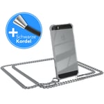 For Apple IPHONE Se/5/5S Phone Case To Sling On Cord Case Chain Silver