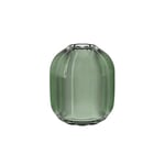 Villeroy & Boch - Fleur Vert vase, résistant au lave-vaisselle, vase de table, soufflé à la bouche, fait main, vase décoratif en verre, vase en verre vert, design floral, décoration appartement, verre