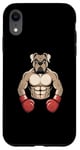 Coque pour iPhone XR Boxers Gants de boxe pour chien