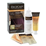 BIOKAP Nutricolor, Teinture cheveux 5.22 Rouge Prugne, Teinte cheveux sans ammoniaque qui rend les cheveux souples et brillants, Coloration cheveux avec couleurs naturelles, 140 ml